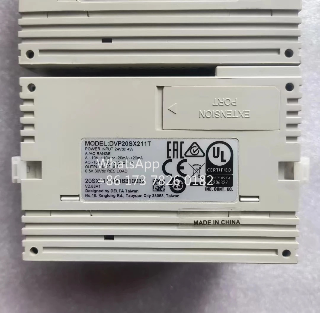 DVP20SX211T 리퍼 PLC 기능 OK