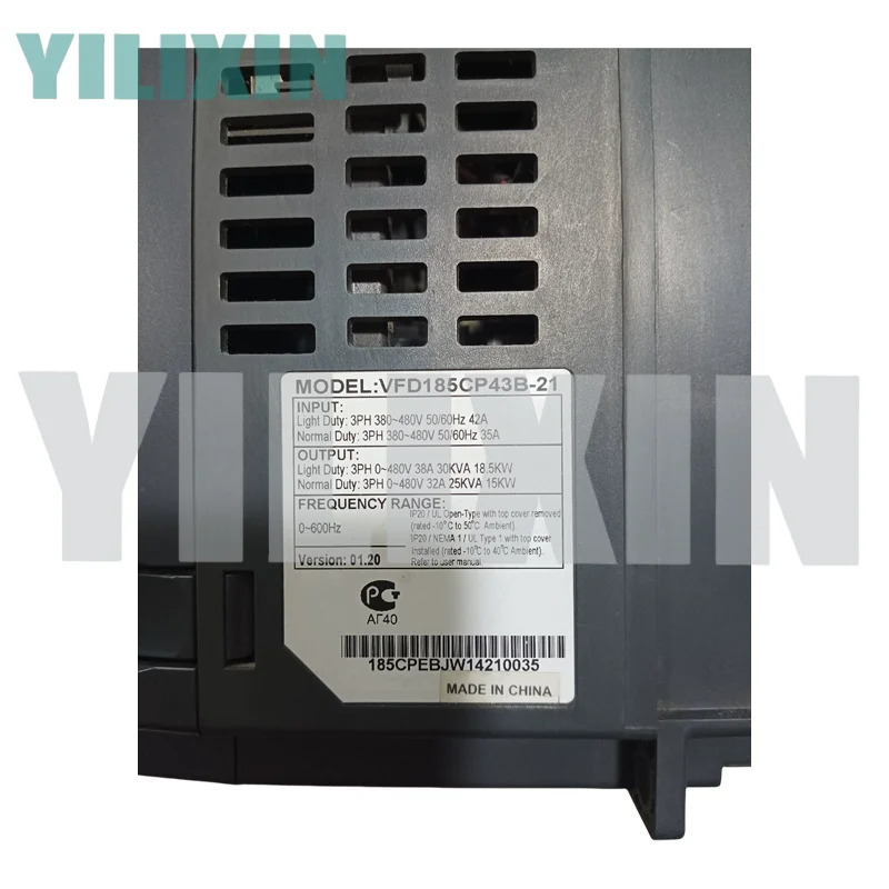VFD185CP43B-2118.5KW 주파수 변환기