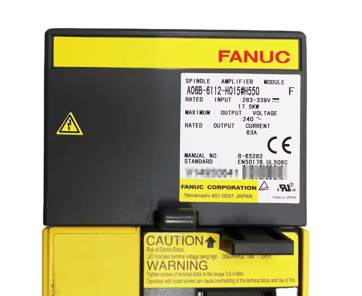 A06B-6112-H015 Fanuc 서보 드라이브 모듈 리퍼 OK A06B 6112 H015