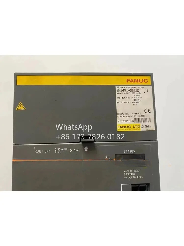A06B-6102-H215 H520 리퍼 드라이브 작동 기능 OK