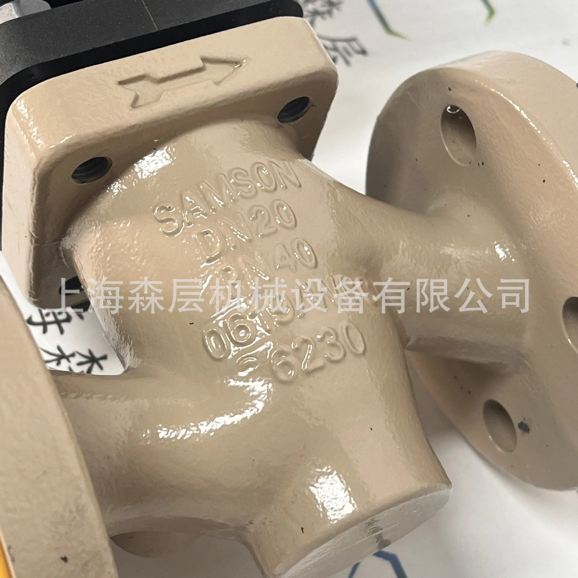 SAMS호환ON 단일 시트 레귤레이터 3241 DN20 PN16 3730- 21001000400 압력 게이지 포함