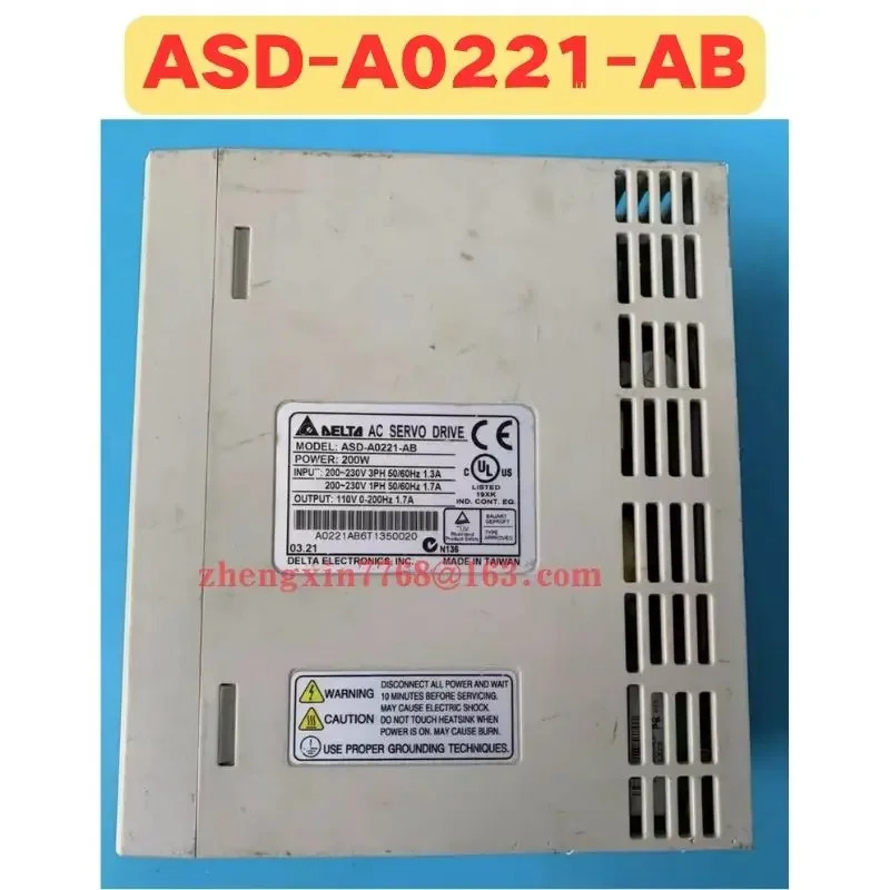 리퍼 서보 드라이브 ASD-A0221-AB ASD A0221 AB 정상 기능 완료