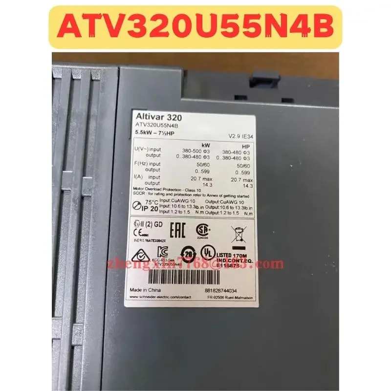 오리지널 주파수 변환기 ATV320U55N4B 신