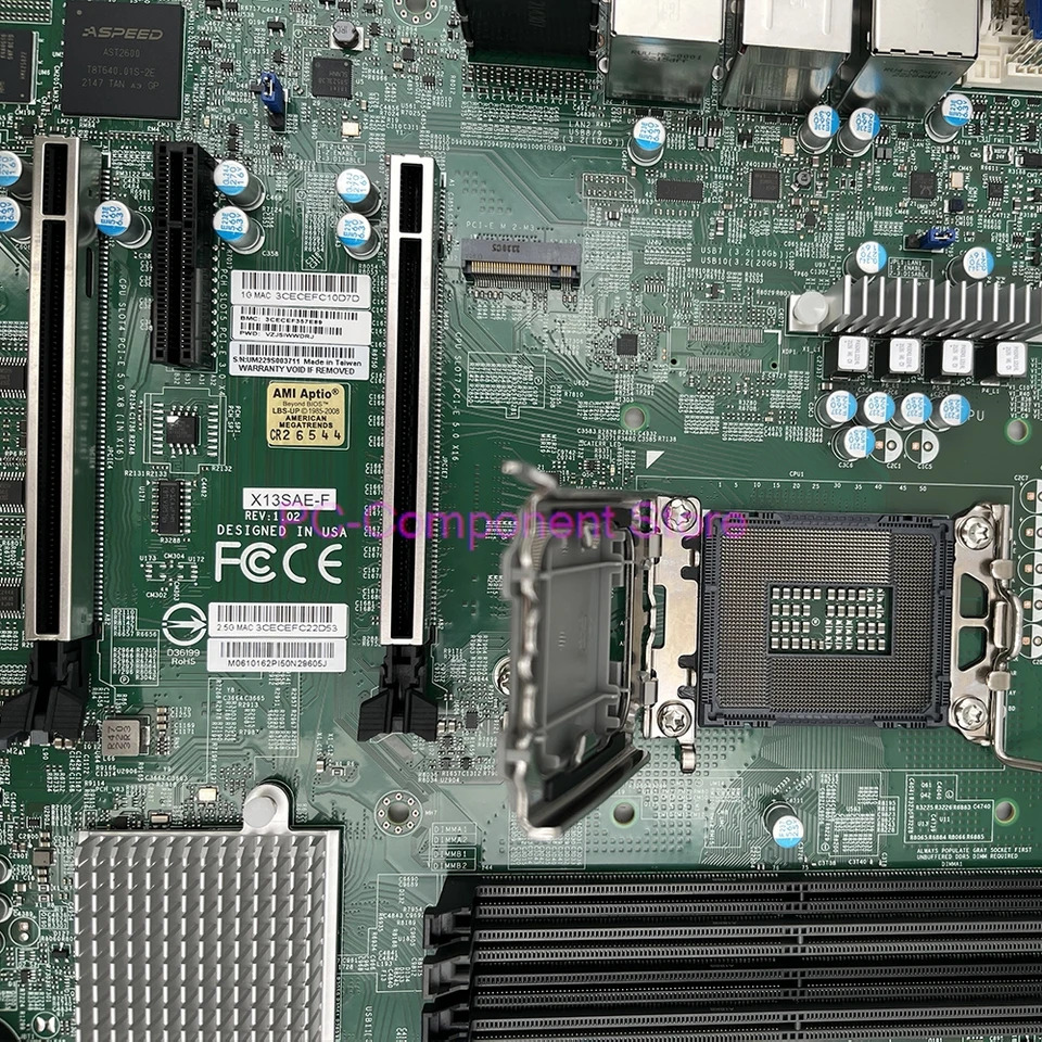 슈퍼마이크로 마더보드 대 코어 i9 i7 i5 i3 단일 소켓 LGA-1700 X13SAE-F용