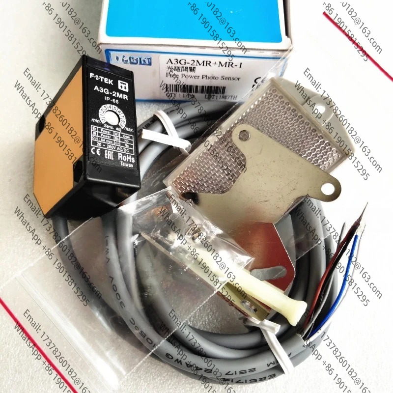 트 A3G-2MRMR1 FOTEK 오리지널 미러 리플렉스 프리 파워 포토 센서