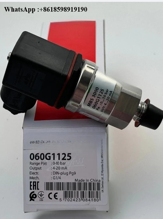 MBS3000 060G1125 060G1103 060G1113 압력 트랜스미터