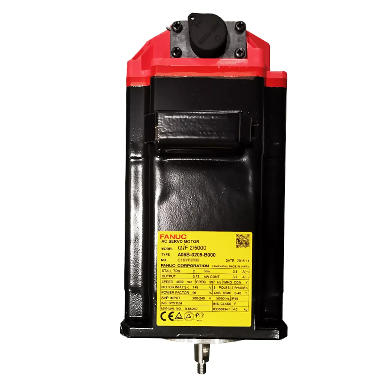 A06B-0205-B000 Fanuc AC 서보모터 리퍼 완료 A06B0205B000