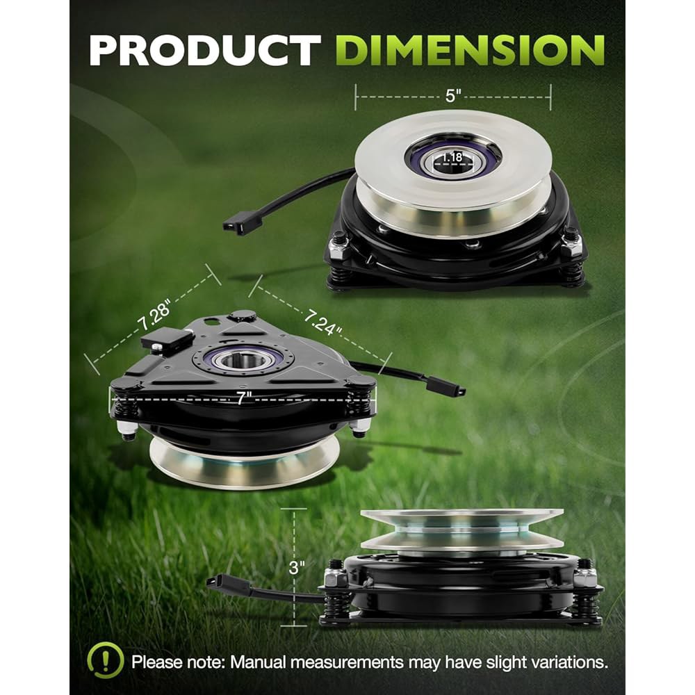 HQPASFY 462228 PTO 클러치, Scag Freedom 잔디 기계 14cm(5 회전 지름 벨트 1.3cm(1/2인치) 시리즈 3/8인치) 1.6cm(5/8인치) 교체 - 상세 이미지 2
