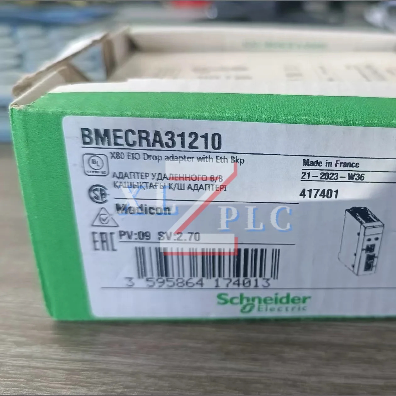 BMXEHC0800 BMXXBP0400 PLC 모듈 원본 BMECRA31210 BMEXBP0400