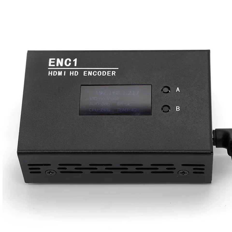 파이 ENC1 Hisilicon Hi3520DV400 NDI 인코더 디코더 HD SR RTMP RTSP HLS 라이브 방송 유튜브 페이스북