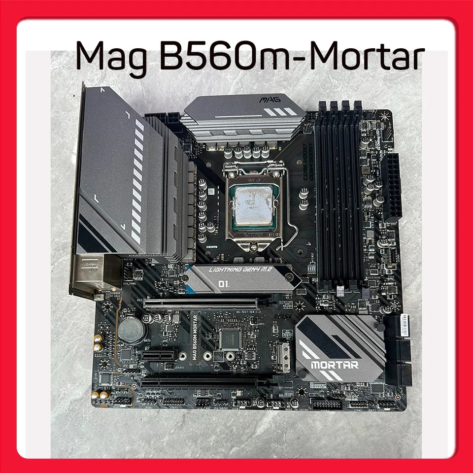 MSI 메인보드Mag B560m-Mortar