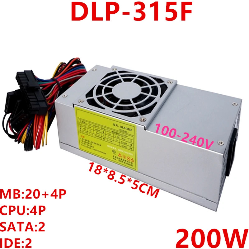 DeLUX 미니 E- NC-2008 PSU 200W 전원공급장치 DLP-315F 신