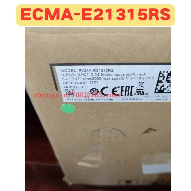 ECMA-E21315RS ECMA 서보모터 E21315RS 신