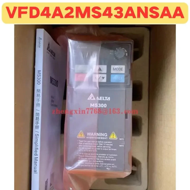 오리지널 주파수 변환기 VFD4A2MS43ANSAA
