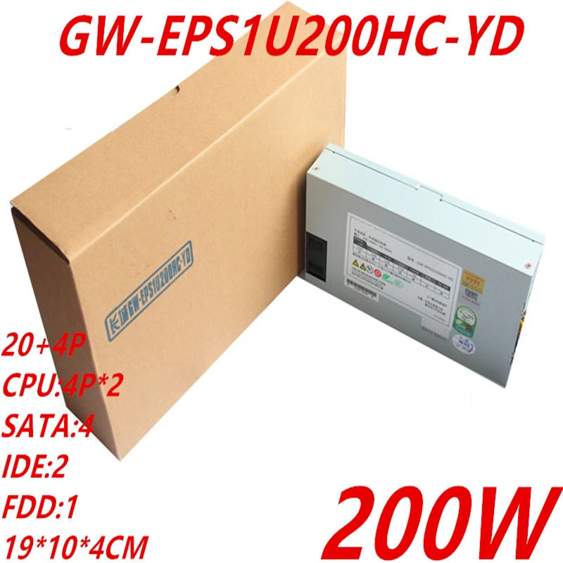 만리장성PC PSU 무소음 1U 전원공급장치 200W GW-EPS1U200HC-YD 신