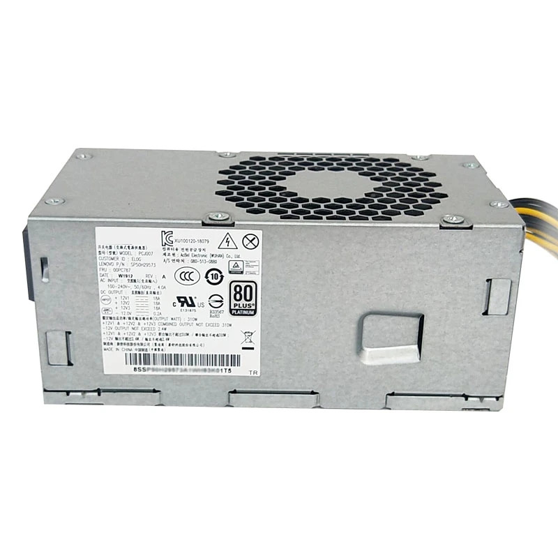 Lenovo호환 TFX M310 410 610 710 90 H3060 5060 510 B415 10Pin 310W 전원공급장치 PCJ007 00PC787 SP50H29573 새