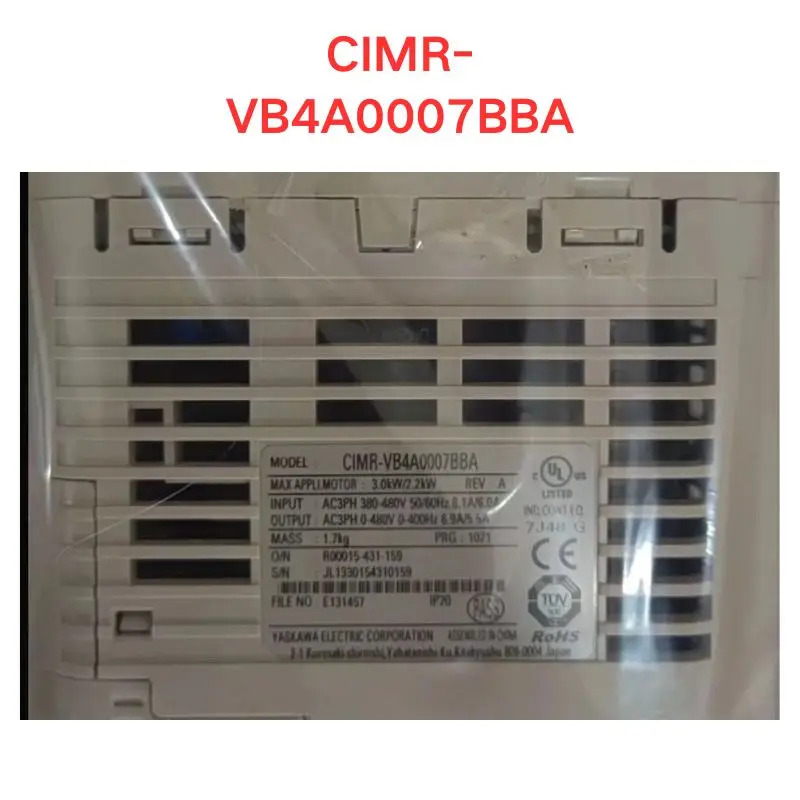 오리지널 CIMR-VB4A0007BBA 주파수 변환기