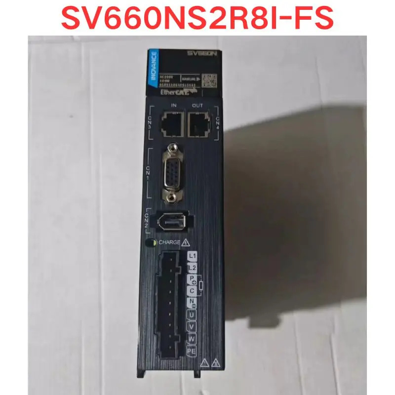 리퍼 Inovance 서보 드라이브 SV660NS2R8I-FS 0.4KW 기능 OK