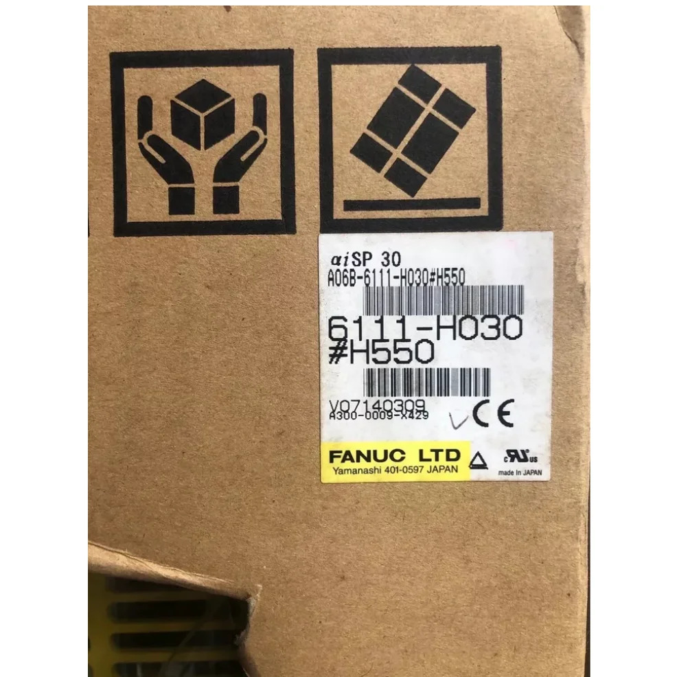 A06B-6111-H030 H550 Fanuc 서보 드라이브 증폭기 12개월