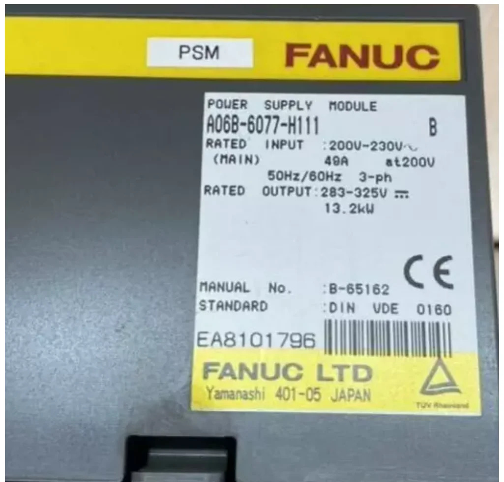 A06B-6077-H111 Fanuc 서보 드라이브 증폭기 모듈 리퍼 완료 A06B6077H111