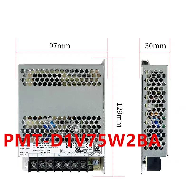 DELTA PMT 5V5A 12V4A 75W 전원공급장치 PMT-D1V75W2BA 새