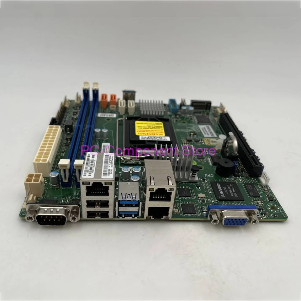 슈퍼마이크로 C242 M.2 서버 마더보드 듀얼 기가비트 원격 M- X11SCL-IF