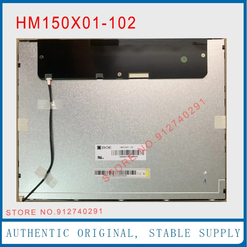 BOEHM150X01-102 15 인치 HM150X01-101 LCD 디스플레이 스크린 패널