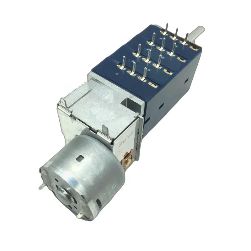 모터 전위차계 RK2714 450KA 100KA 파란색 쉘 12피트 25mm 하프 샤프트 포함