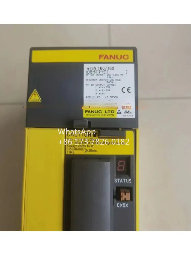 A06B-6114-H211 리퍼 드라이브 작동 기능 OK