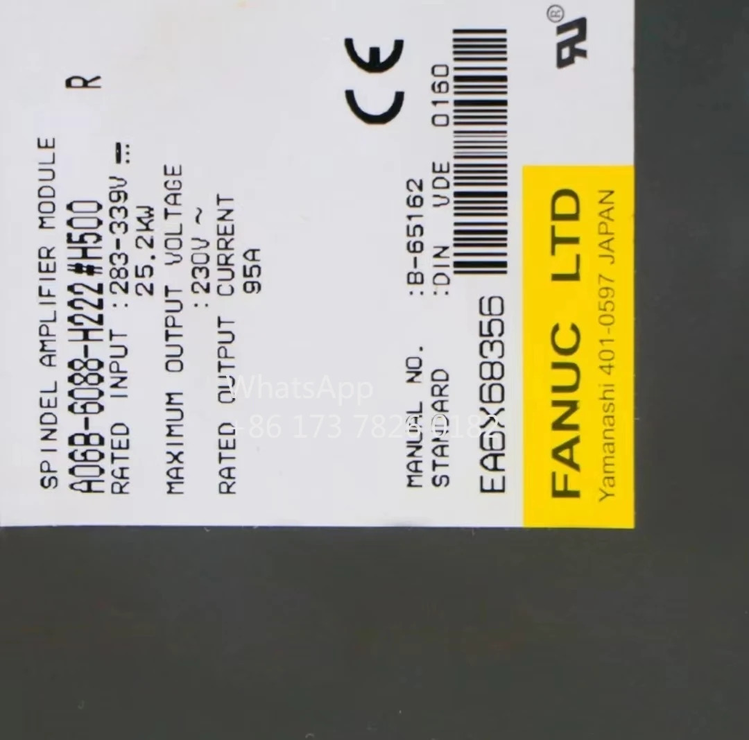 리퍼된 드라이브 작동 기능 OK A06B-6088-H222