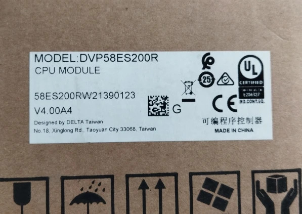 델타 프로그래밍 컨트롤러 PLC 포장 DVP58ES200R 신