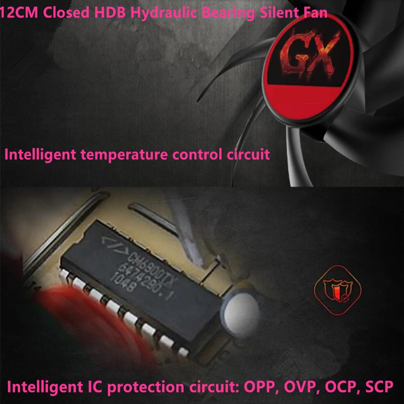 헌트키 도살 라인PSU 넓은 무소음 600W 전원공급장치 GX600 신