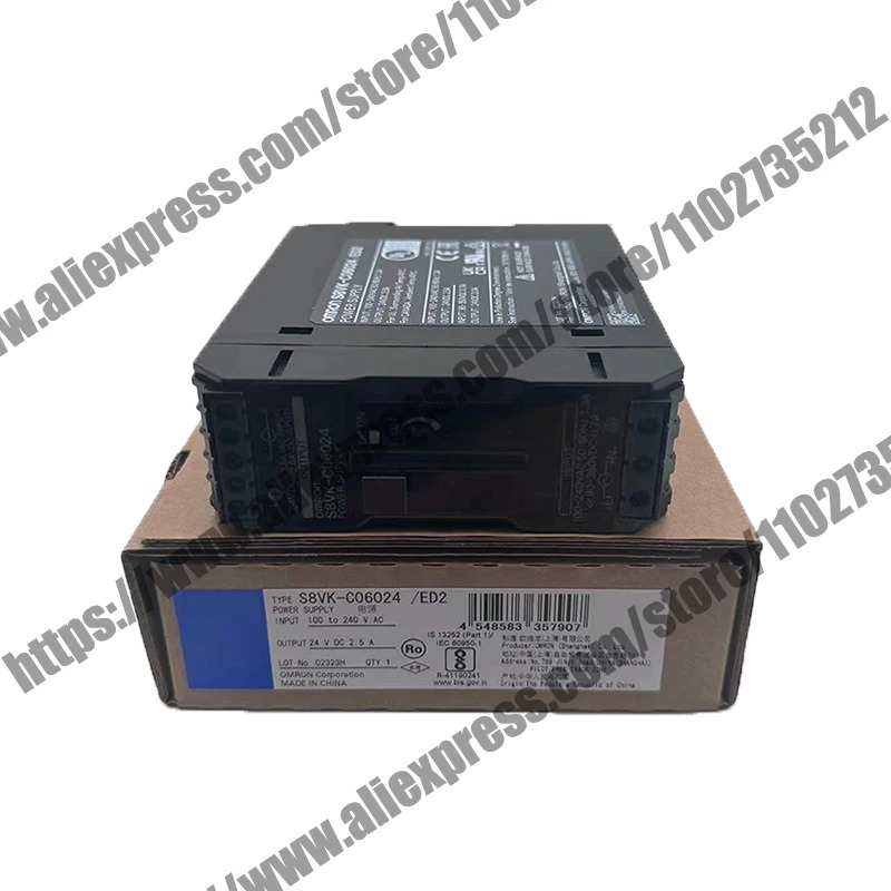 오리지널 PLC S8VK-C06024 신
