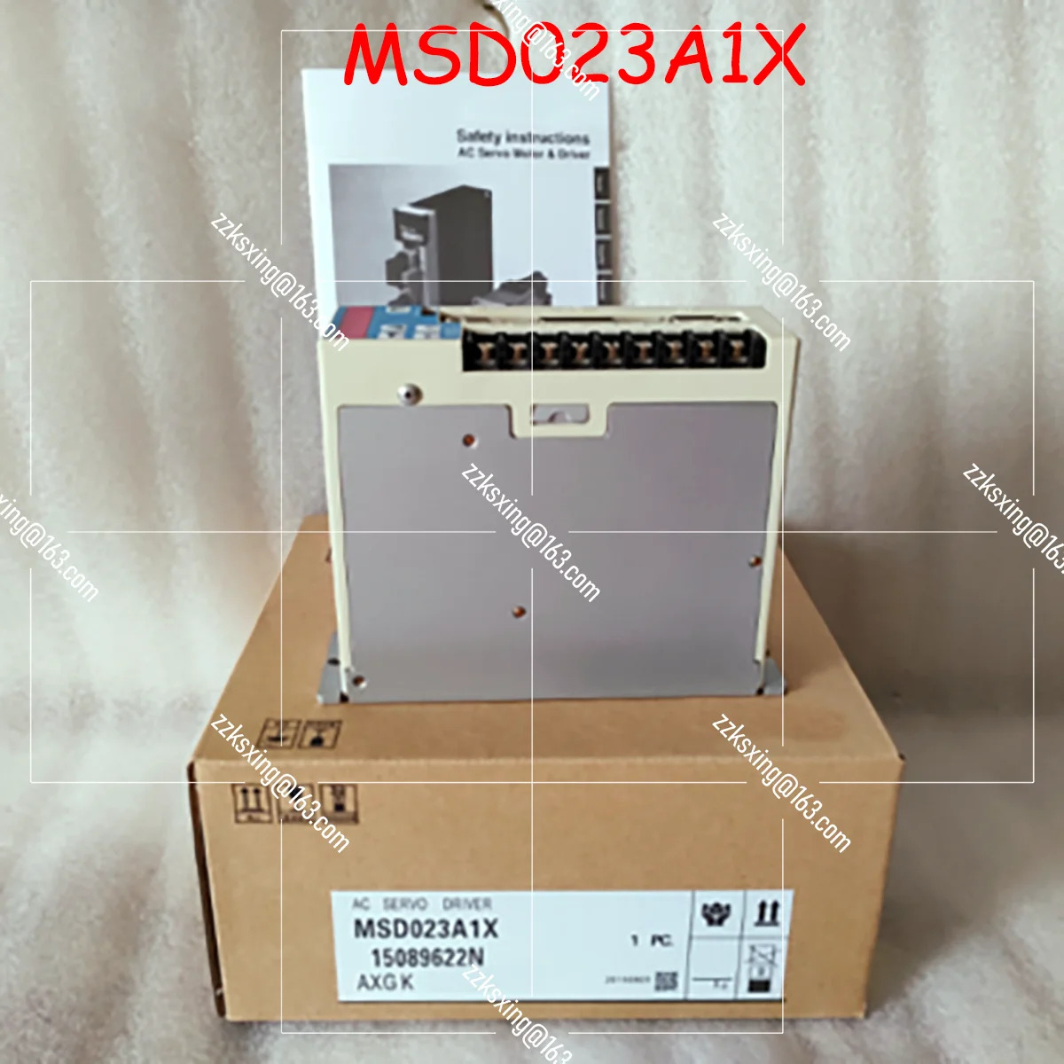 MSD023A1X 오리지널 서보 드라이버 신