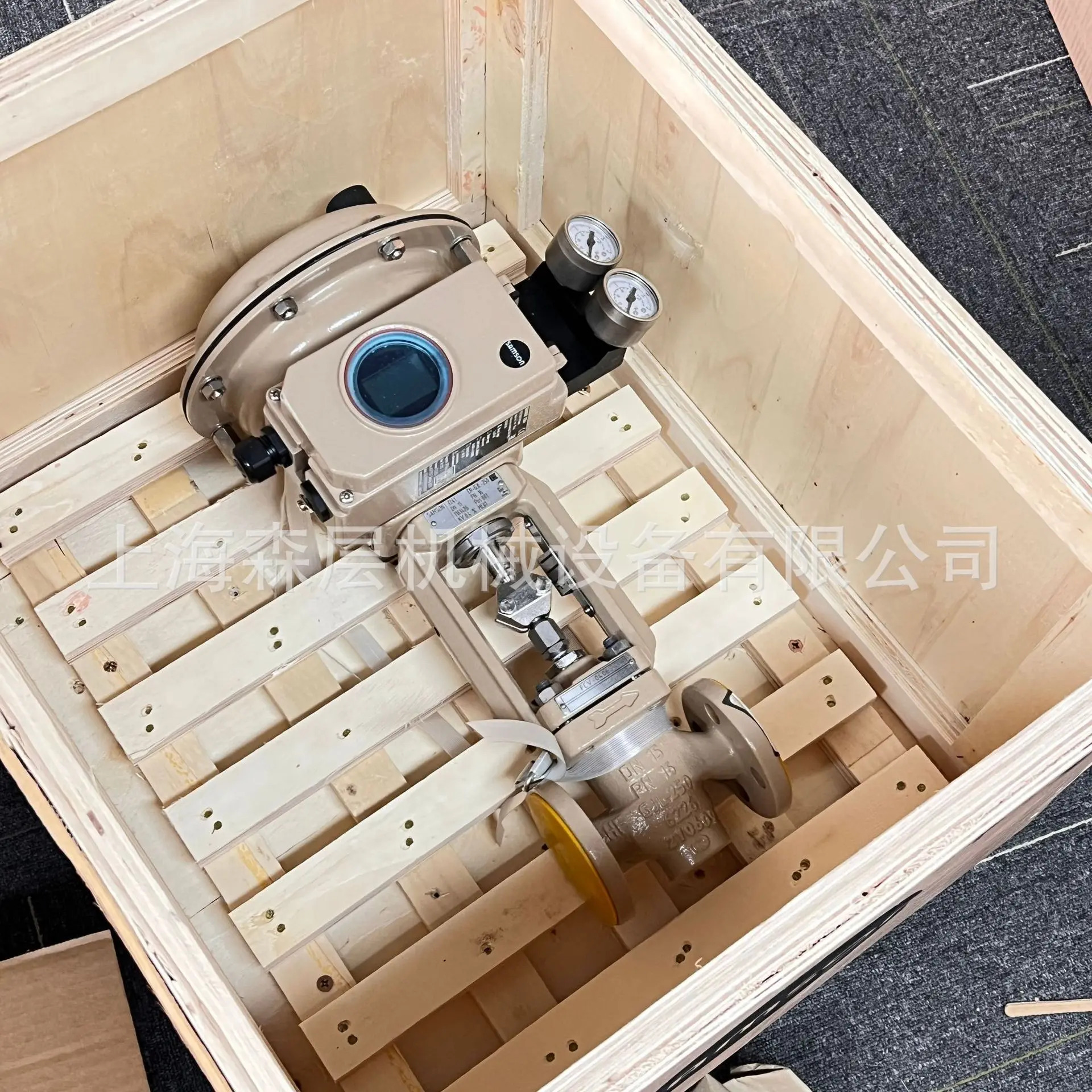 2025년형 사몬 레귤레이터 밸브 3241 DN50 PN16 RF3730-31000000400 압력계 포함