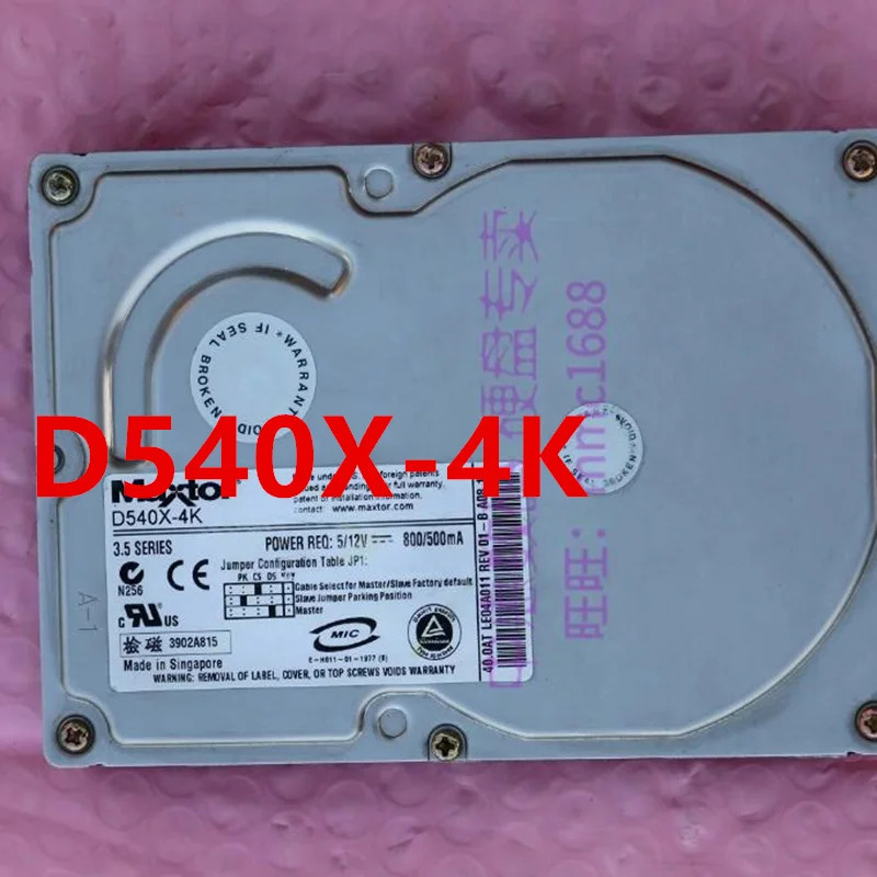 오리지널 리퍼 하드 MOR 40GB IDE 3.5 인치 5400RPM 2MB 데스크탑 HDD D540X-4K 34098H4