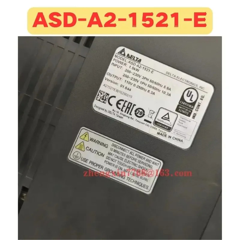 리퍼 서보 드라이브 ASD-A2-1521-E ASD A2 1521 E 정상 기능 완료