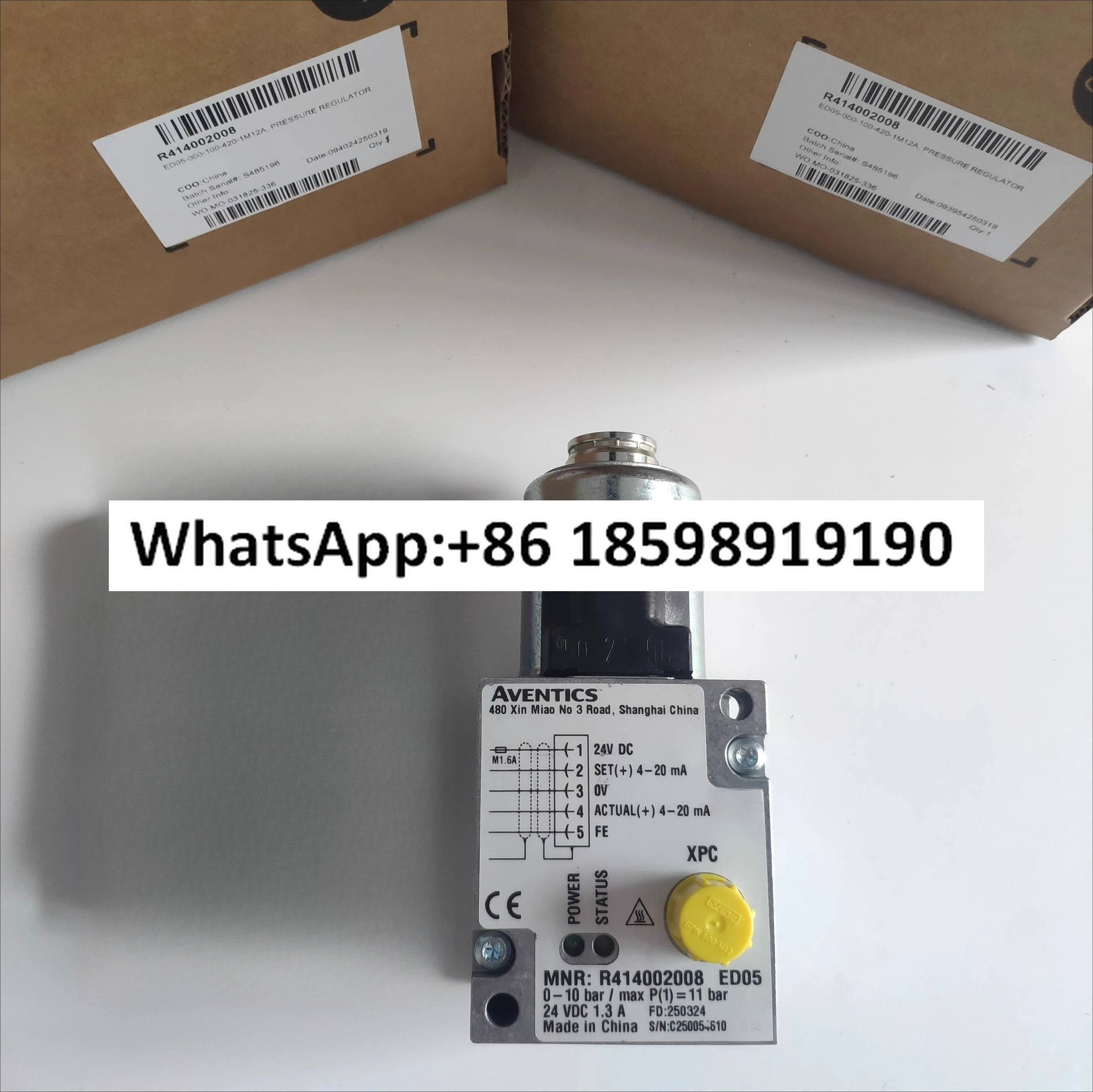 독일 ED05 압력 조절 밸브 R414002009 R414002008 5610141310