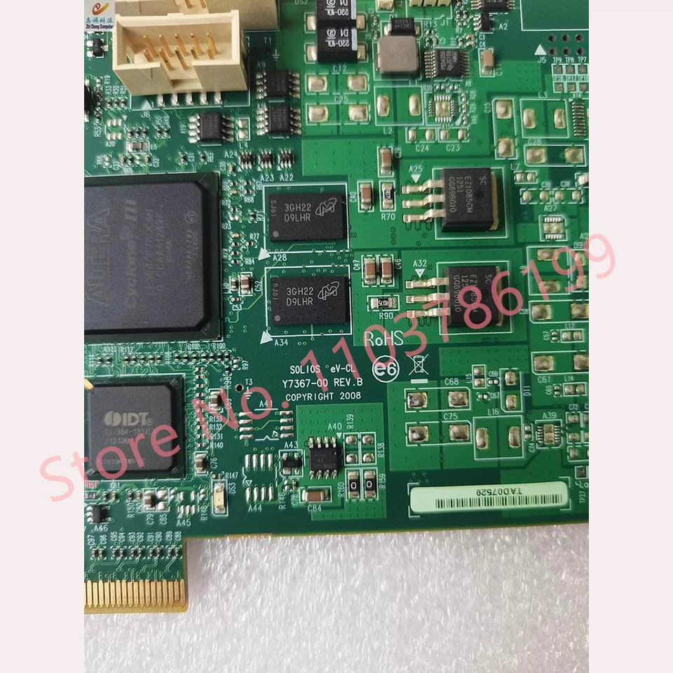 MATROX SOLIOS ev-CL Y7367-00 RE V.B 이미지 수집 카드