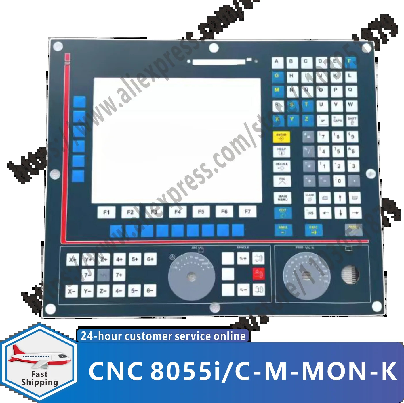 CNC8055I/C-M-MON-K 멤브레키패드