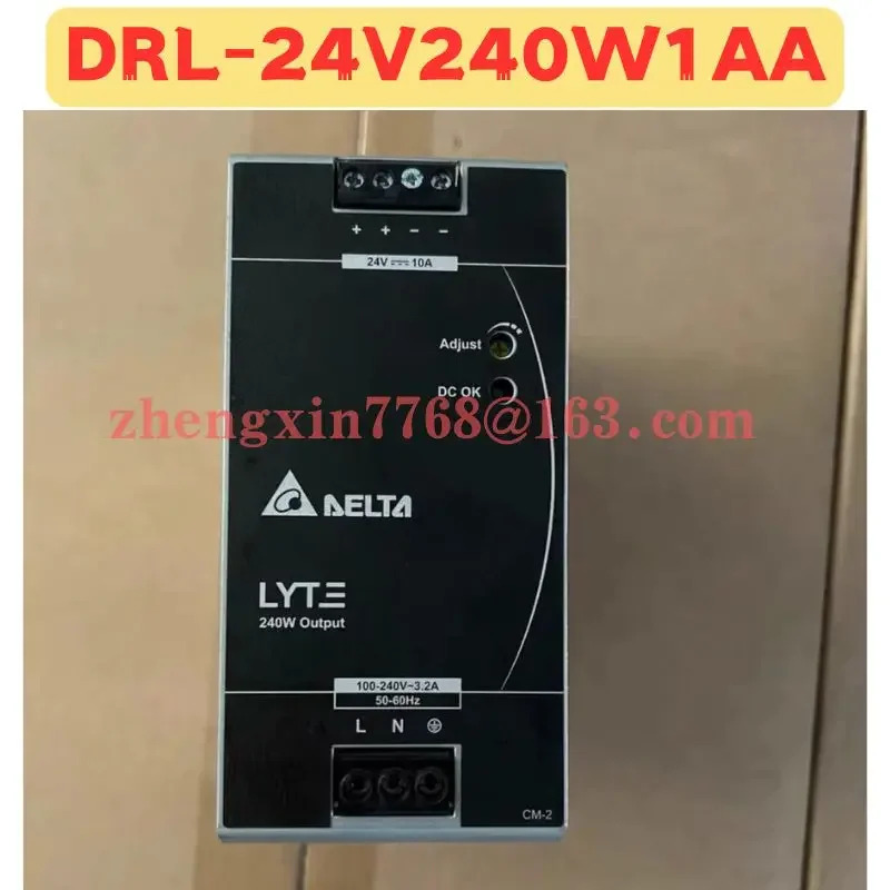 리퍼 레일 스위치 전원공급장치 DRL-24V240W1AA DRL 24V240W1AA 정상 기능 완료