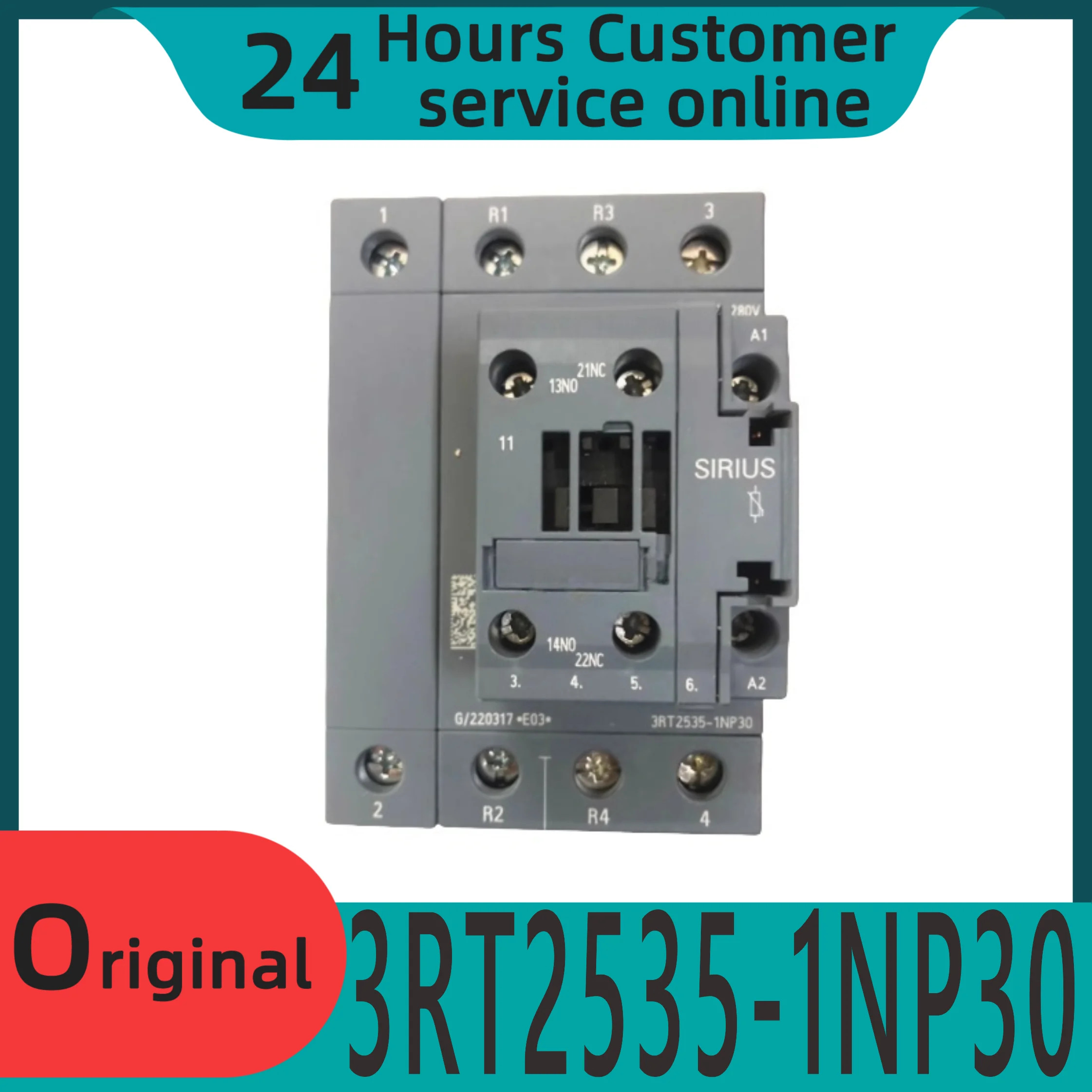 오리지널 접촉기 3RT2535-1NP30 175-280V 엘리베이터 특정 3RT25351NP30