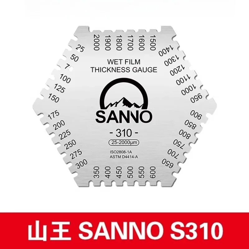 236 습식 필름 빗 112 두께 측정 TQC 게이지