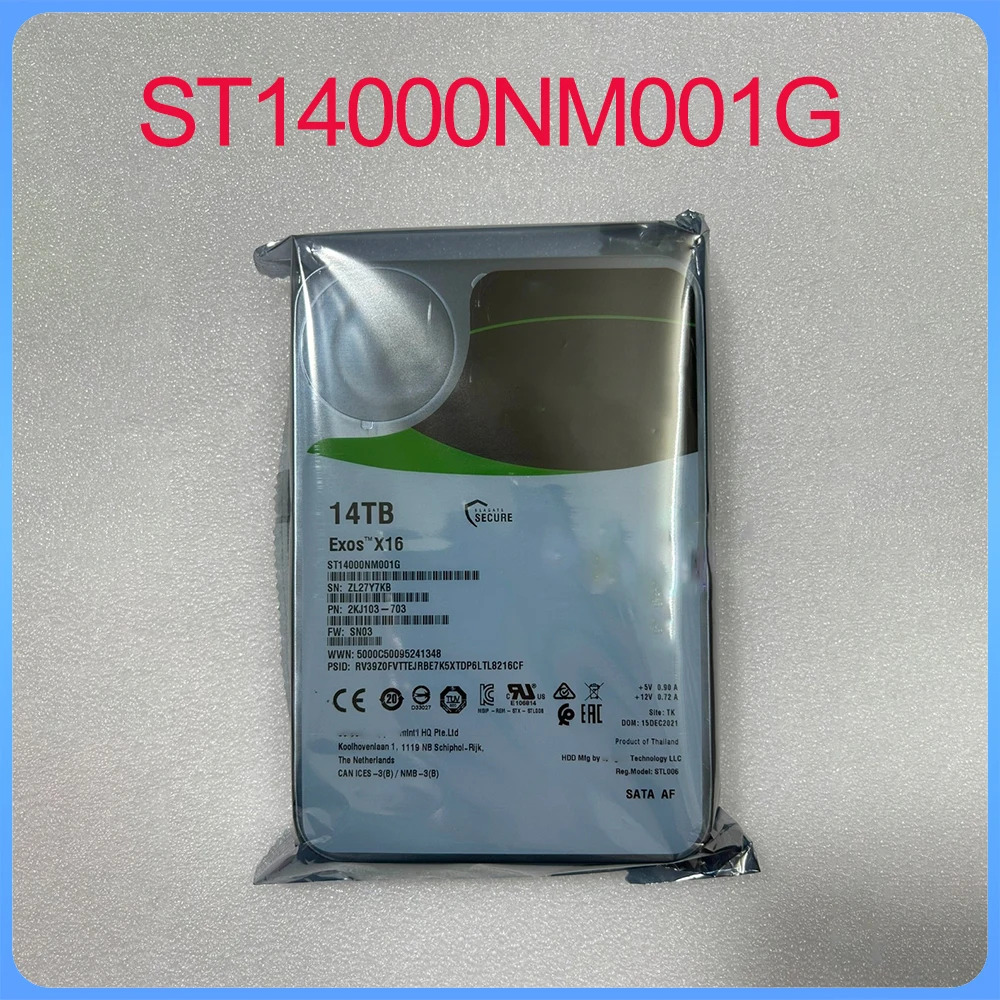 3.5 인치 하드 드라이브 ST4000DM004 4TB ST14000NM001G 14TB ST2000VX008 2T ST1000VX005 ST1000VN002 1T ST4000V