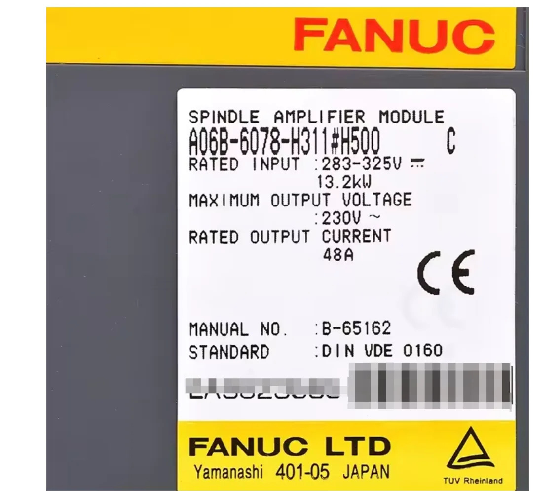 A06B-6078-H311 Fanuc 서보 드라이브 모듈 리퍼 OK A06B 6078 H311
