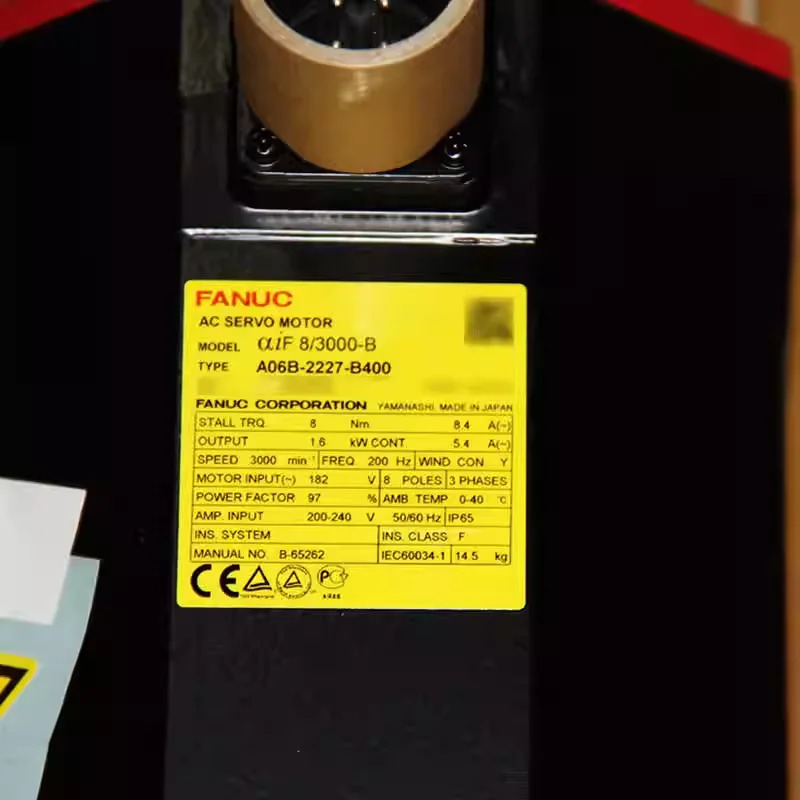 A06B-2227-B400 Fanuc AC 서보모터 12개월 A06B 2227 B400