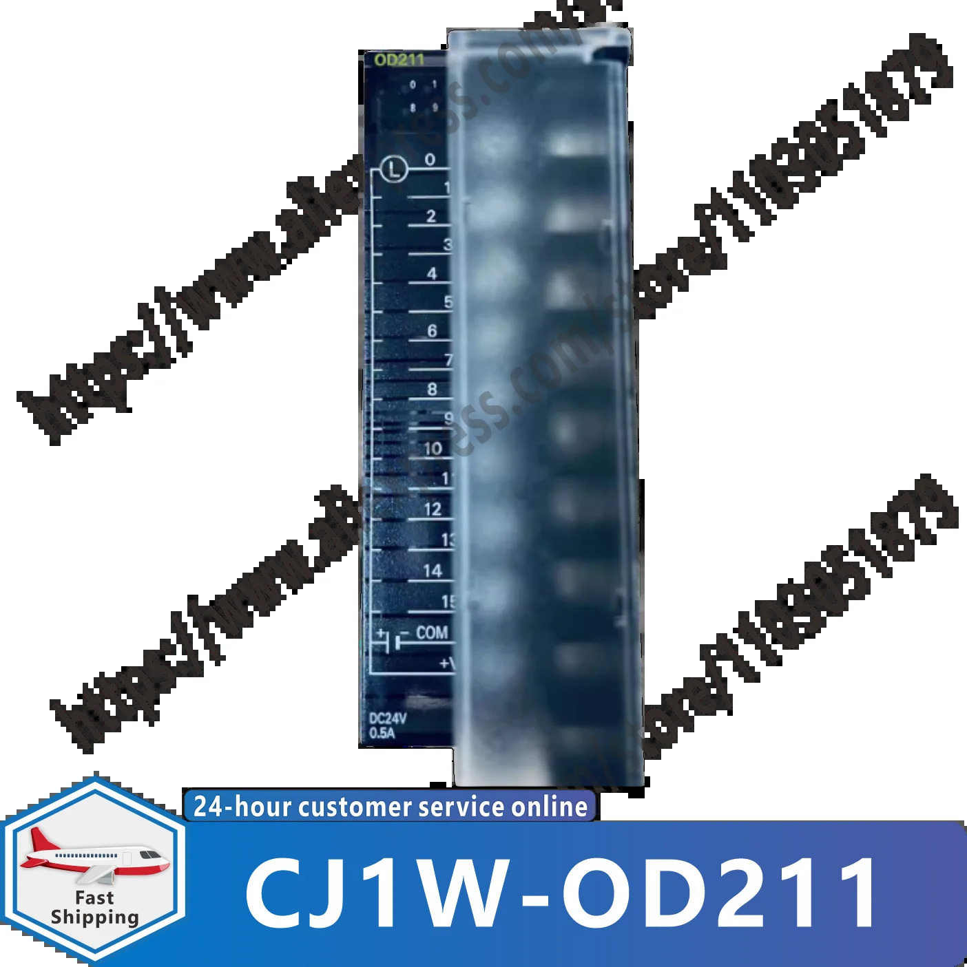CJ1W-OD211 오리지널 PLC 프로그래밍 제어 출력 모듈 24V
