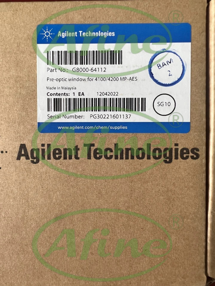 AFINE Agilent 기타 소모품 MP-AESG8000-64112 사전 창 MP-AES