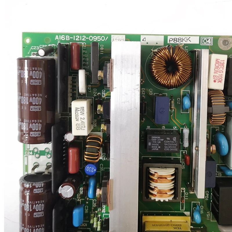 리퍼 FANUC A16B-1212-0950 시스템 전원 보드 냉각팬 포함