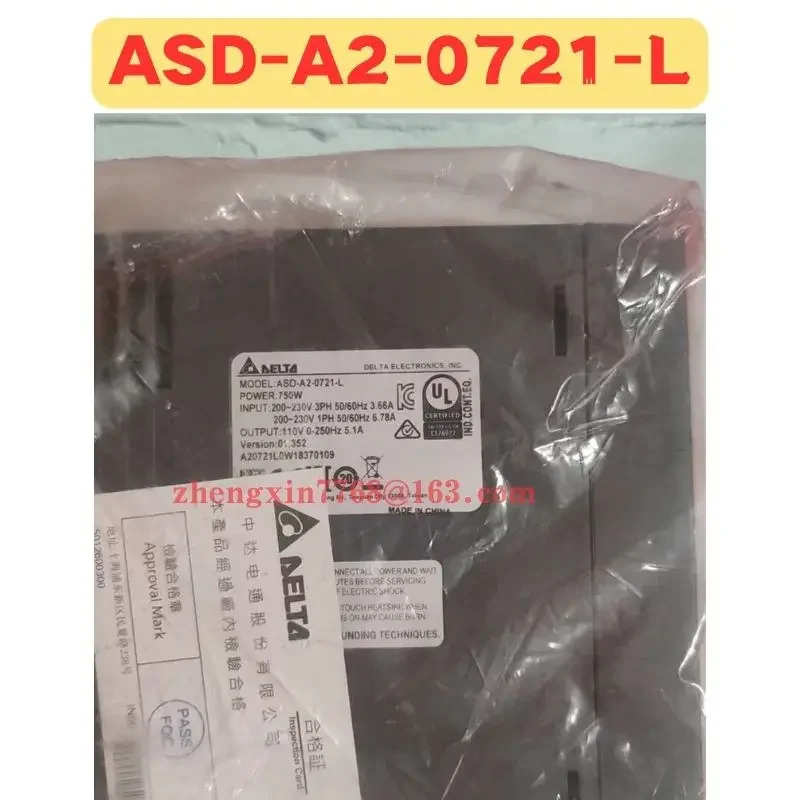 오리지널 ASD-A2-0721-L 서보 드라이브 ASD A2 0721 L 신